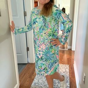 Rare HTF Lilly Pulitzer girls XL House of Lilly dress GORGEOUS